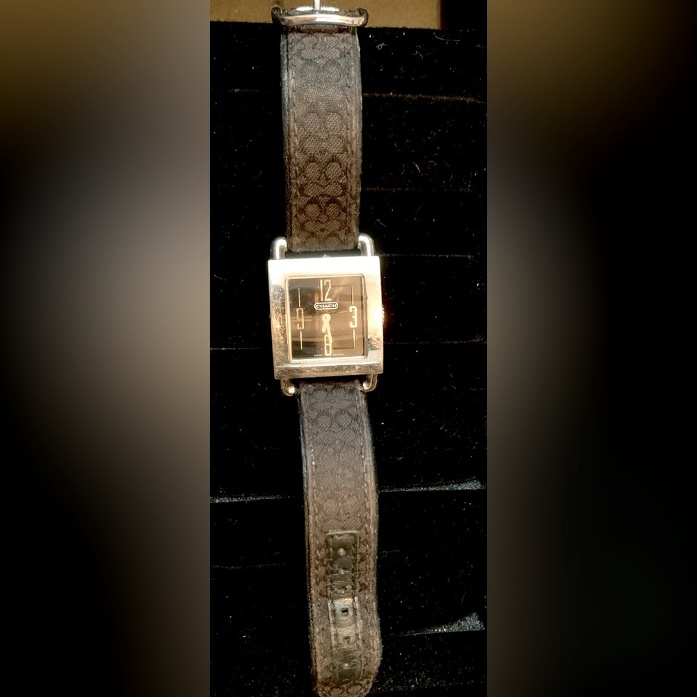 Women’s Black COACH Watch